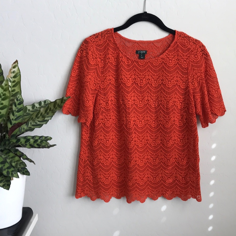 JCREW Lace Top